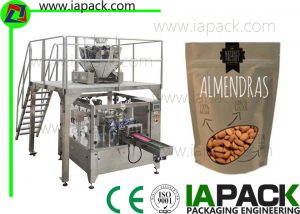 110g Nuts Pouch Grain Forming Machine Packing Seal Packaging